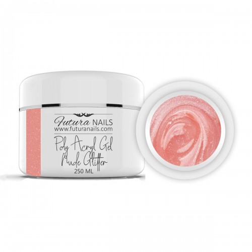 Poly Acryl Gel Nude Glitter 250 ml Poly Acryl Gel Nude Glitter 250 ml